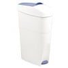 HorecaTraders  Kunststof Pedaalemmer Afvalbak | 18 Liter | Wit