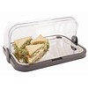 HorecaTraders Chilled serving tray | stainless steel