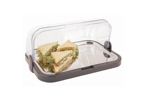  HorecaTraders Plateau de service réfrigéré | Acier inoxydable 
