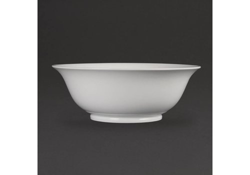  Olympia White Porcelain Salad Bowl 33cm 