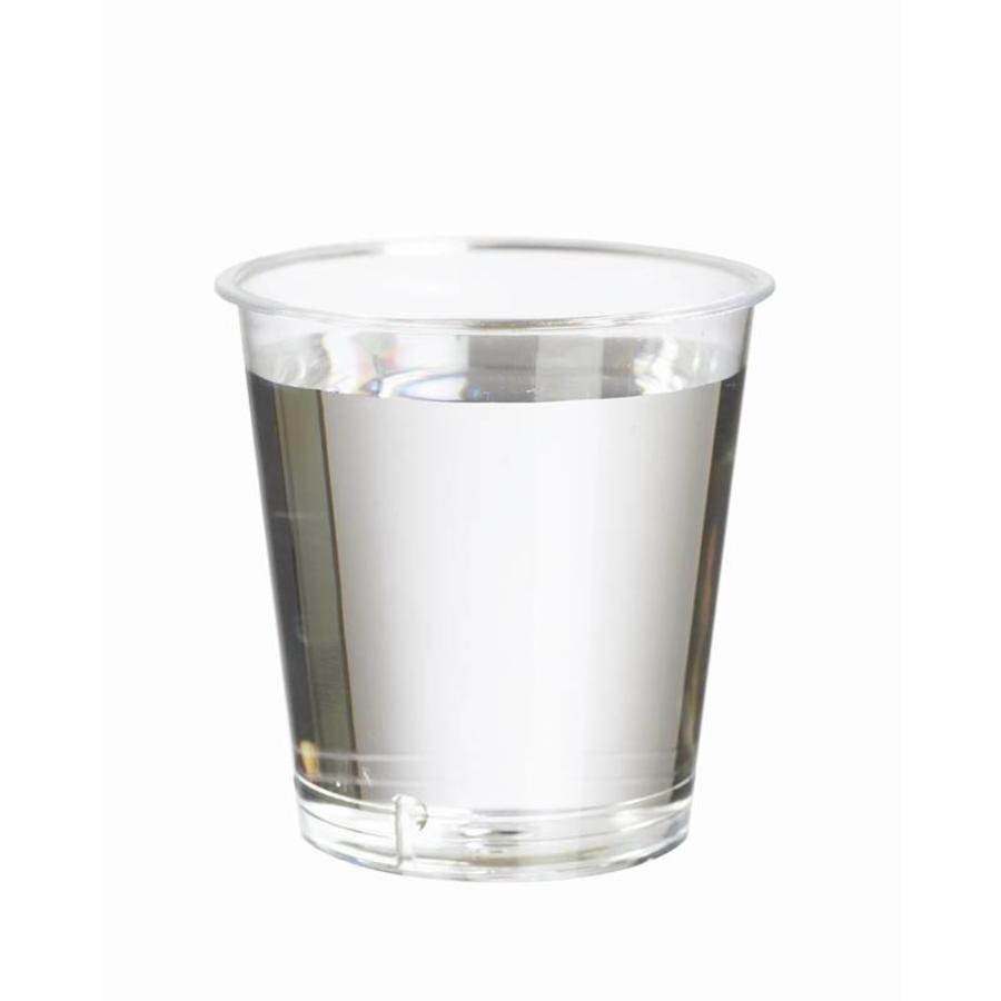 Polystyrene shot glasses, 2 cl (1000 pieces)
