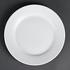 Olympia Assiettes Olympia Whitware blanches 25 cm (12 pièces)