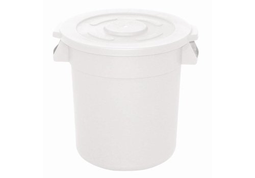  Vogue White Round Food Bucket | 76 litres 