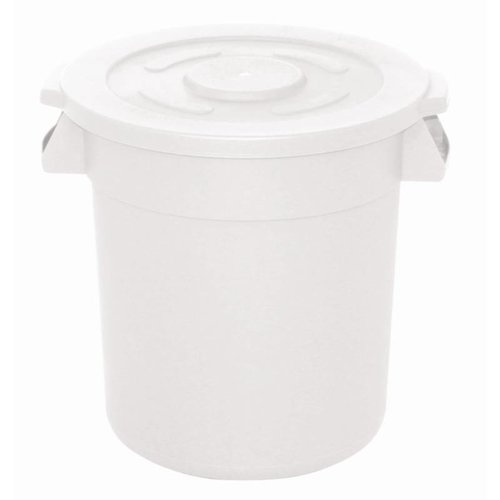  Vogue White Round Food Bucket | 76 litres 