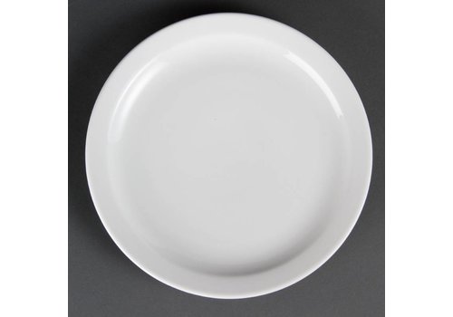  Olympia Porcelain plate with narrow rim 25 cm (pieces 12) 