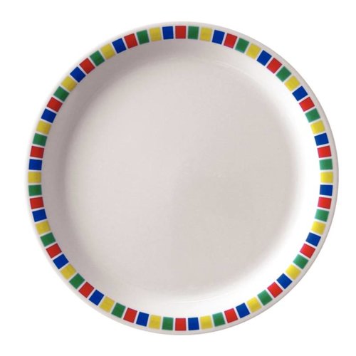  HorecaTraders Kristallon Melamine Bord | 23(Ø)cm 