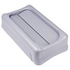 Rubbermaid Couvercle rabattable Slim Jim, gris (déchets résiduels)