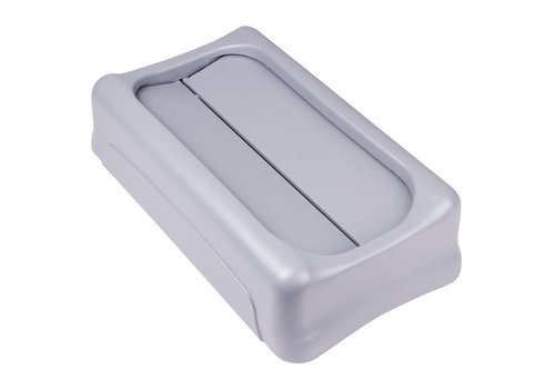  Rubbermaid Slim Jim Tuimeldeksel, Grijs (Restafval) 