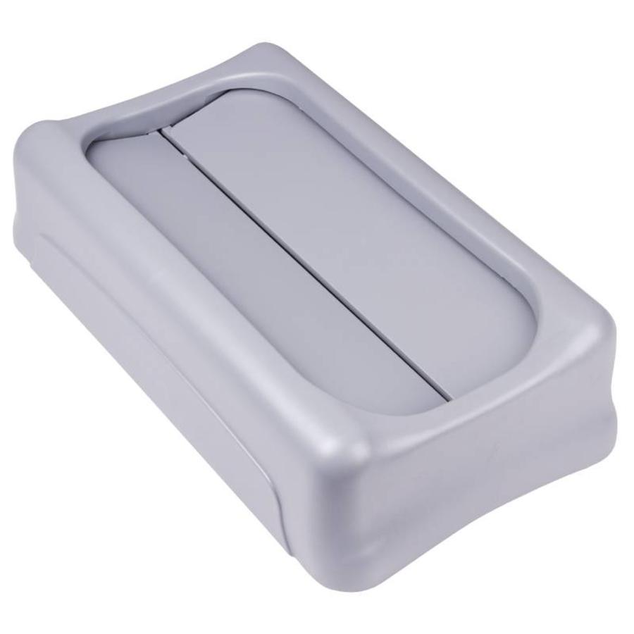 Slim Jim Flip Lid, Grey (Residual Waste)