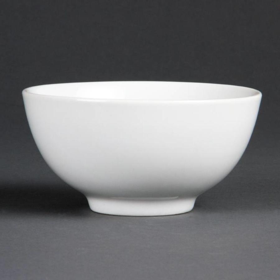 Porcelain Bowl White Round 13 cm | 12 pieces