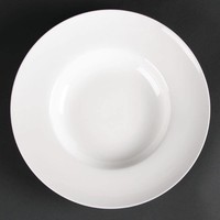Tiefer Suppenteller Weiß | 26 cm (4 Stück)