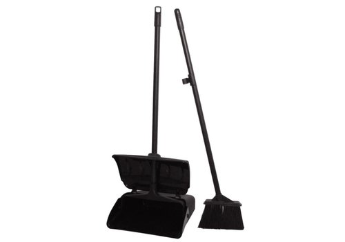  HorecaTraders Broom and dustpan 16 cm 