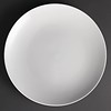 Olympia Assiettes rondes en porcelaine blanche 31 cm (pièces 6)