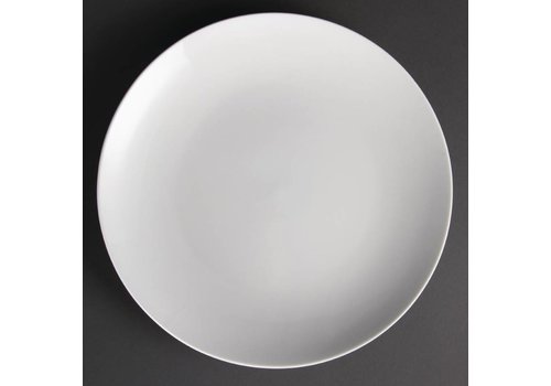  Olympia White porcelain plates round 31 cm (6 pieces) 