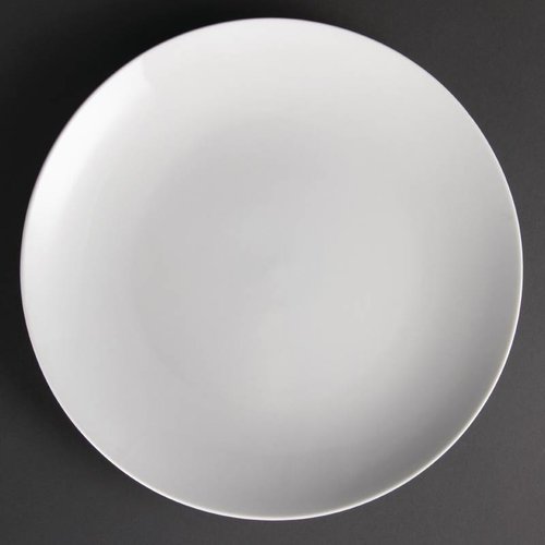  Olympia White porcelain plates round 31 cm (6 pieces) 