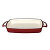 Vogue Rectangular bowl red