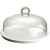 HorecaTraders Assiette à gâteau avec couvercle | Ø28,5cm