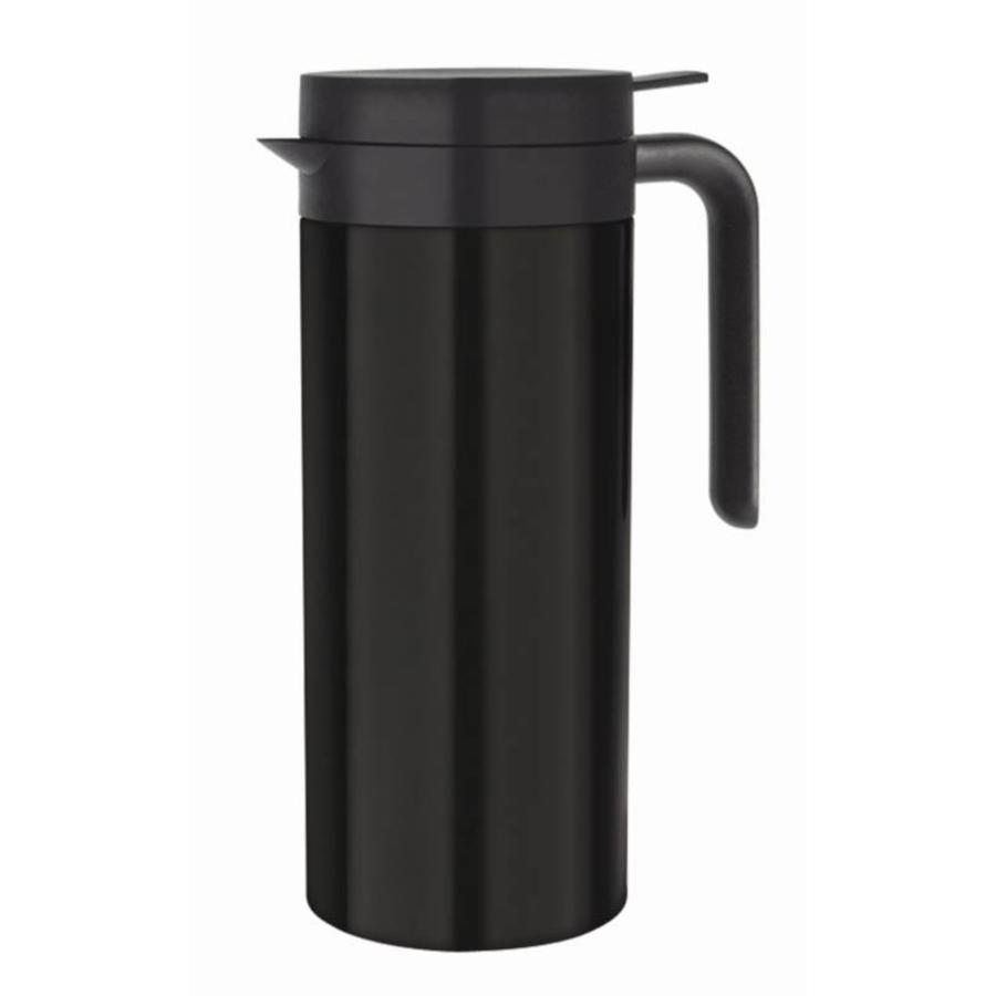 insulated jug black, 1 liter
