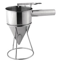 Funnel stainless steel 1.3 liters