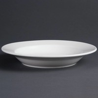 Deep porcelain plates 27 cm (pieces 6)