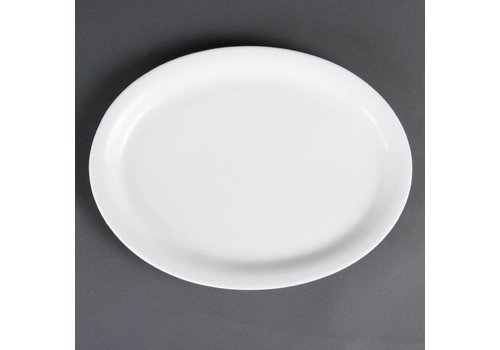  Olympia White Porcelain Dish 30cm | 6 pieces 