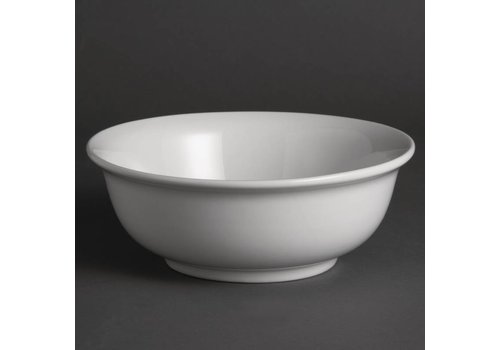  Olympia porcelain white luxury salad bowl | pieces 6 