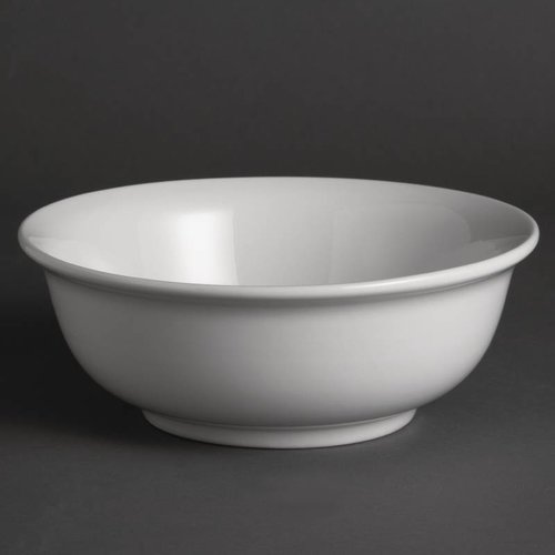  Olympia porcelain white luxury salad bowl | pieces 6 