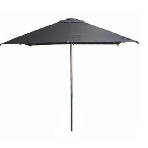  HorecaTraders vierkante parasol 2,5 x 2,5m zwart 