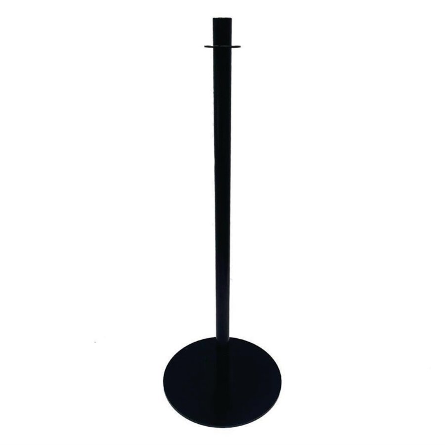 Barrier post Black | (H) 95cm | Steel