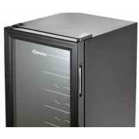 Rafraîchisseur de bouteilles avec verre | 88 litres | 43x48x82 cm