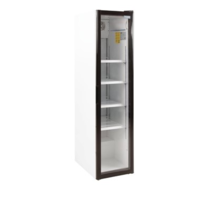 Schmaler Flaschenkühlschrank mit Glastür | 45 cm breit | 300 Liter