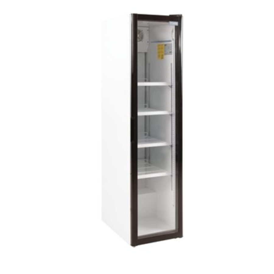 Narrow Bottle Fridge with Glass Door | 45 cm wide | 300 liters