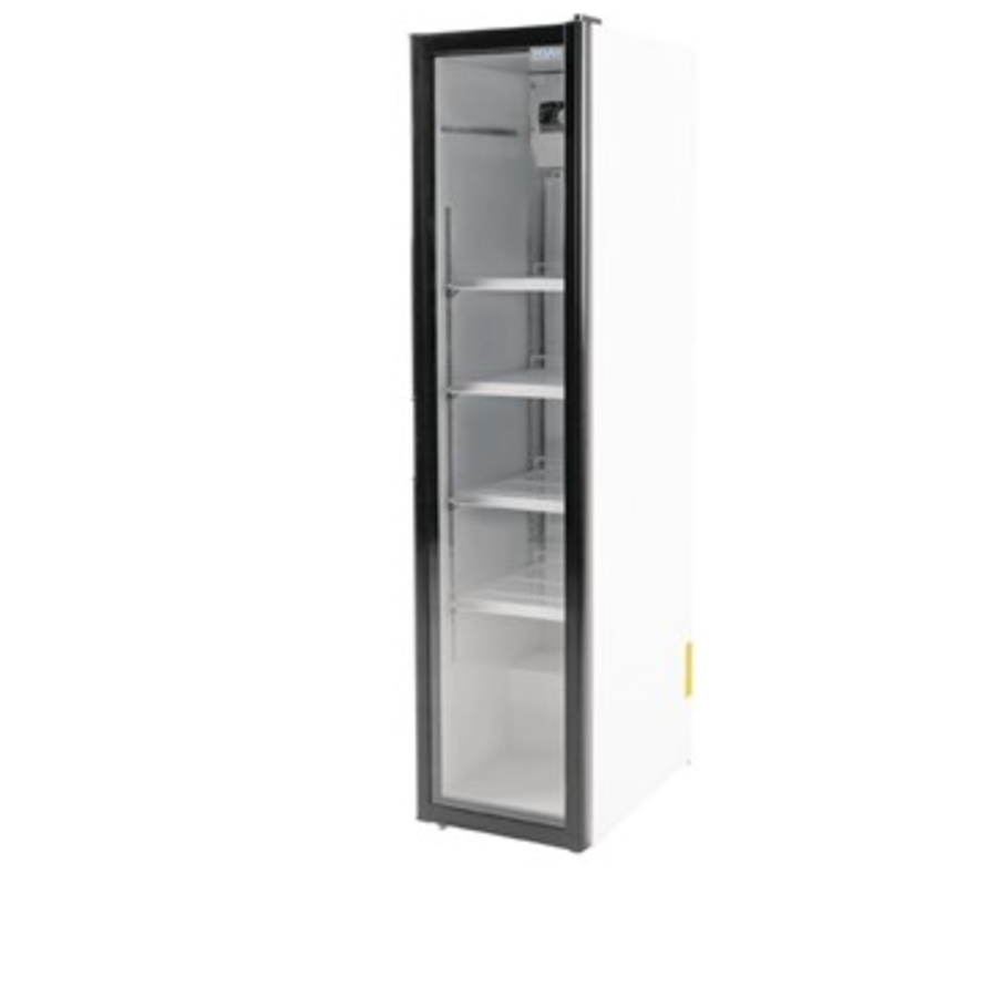 Réfrigérateur à bouteilles étroit avec porte vitrée | 45 cm de large | 300 litres