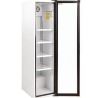 Schmaler Flaschenkühlschrank mit Glastür | 45 cm breit | 300 Liter
