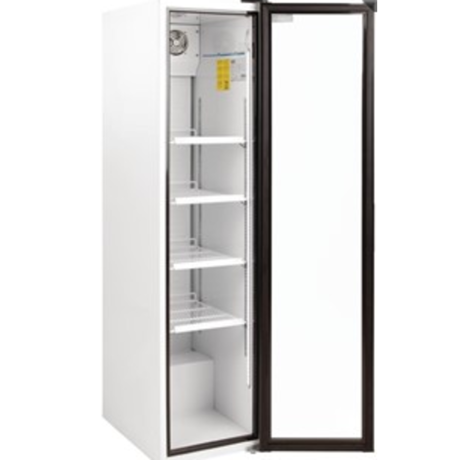 Réfrigérateur à bouteilles étroit avec porte vitrée | 45 cm de large | 300 litres
