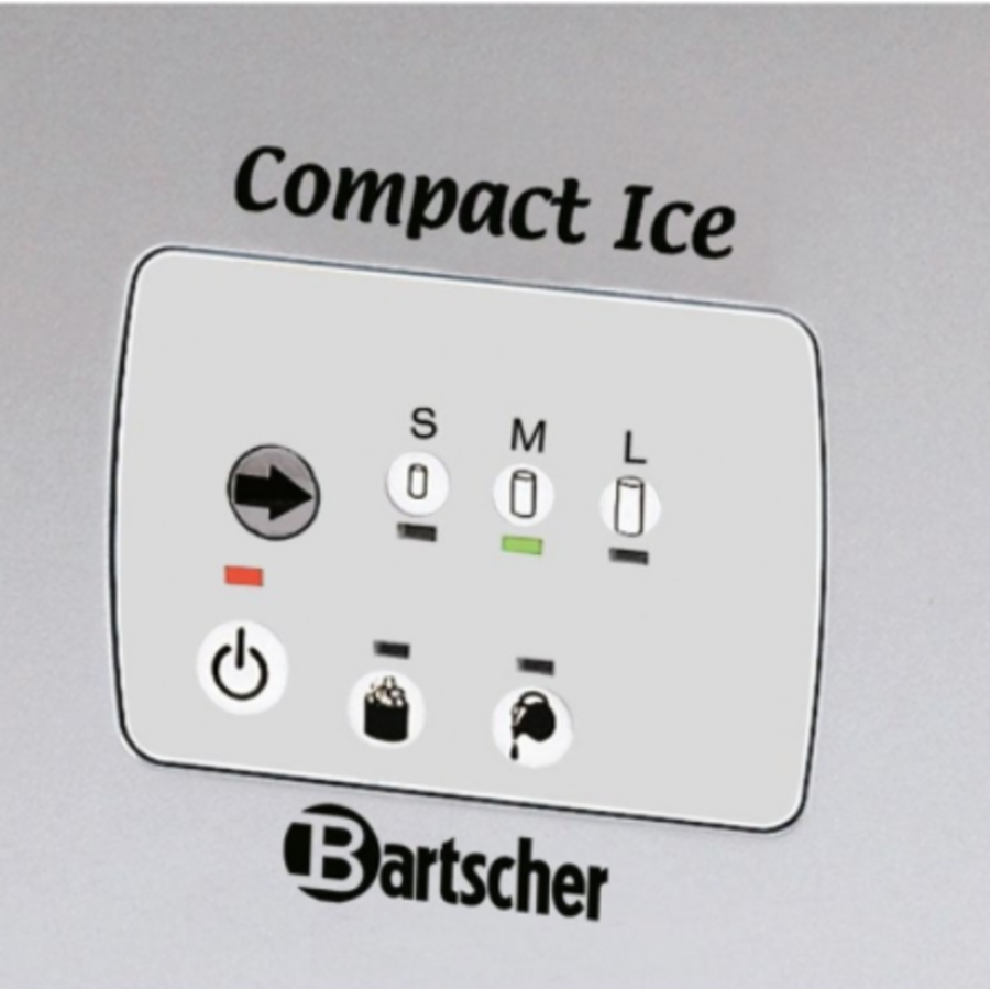 Ice maker | 15 kg / 24 hours - 3 sizes adjustable