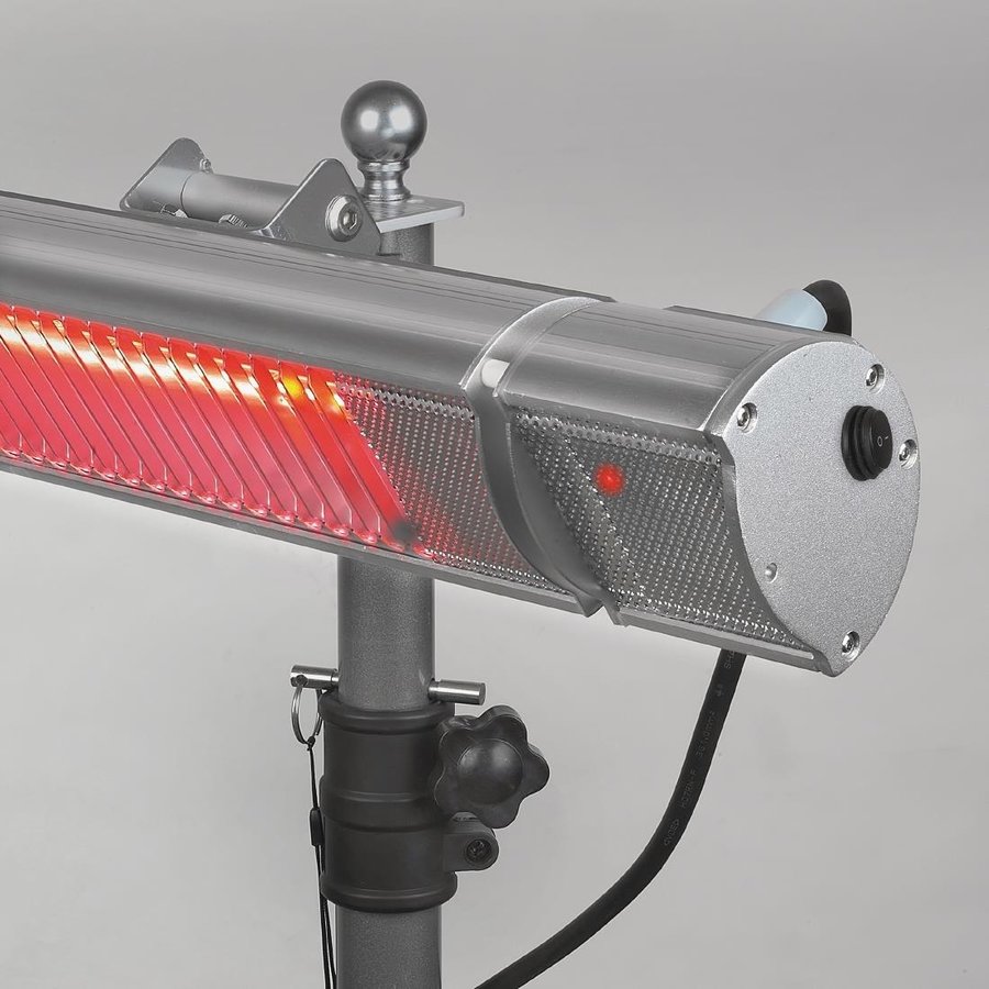 Electric patio heater with remote control 2200W