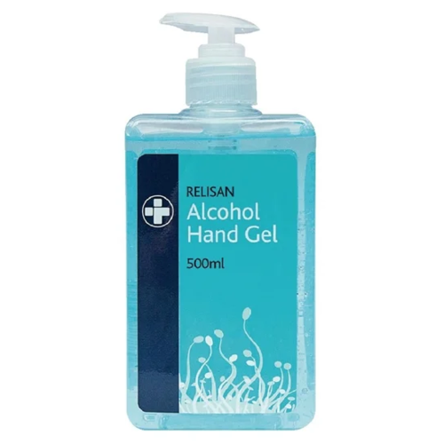  HorecaTraders Pompe à gel pour les mains 70% d'alcool - 500 ml 