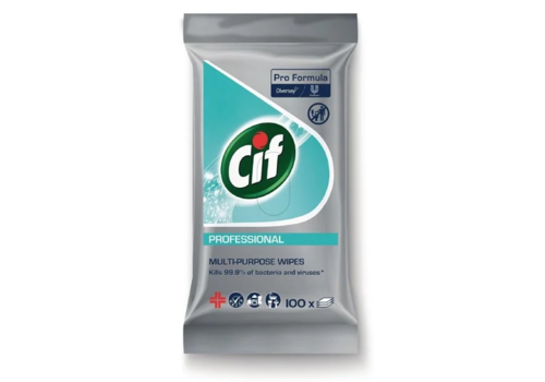  HorecaTraders CIF cleaning wipes (100 pieces) 