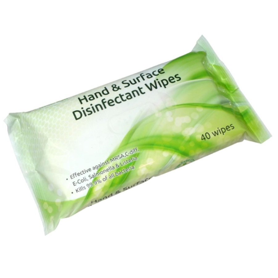 Lingettes nettoyantes naturelles Ecotech (40 pièces)