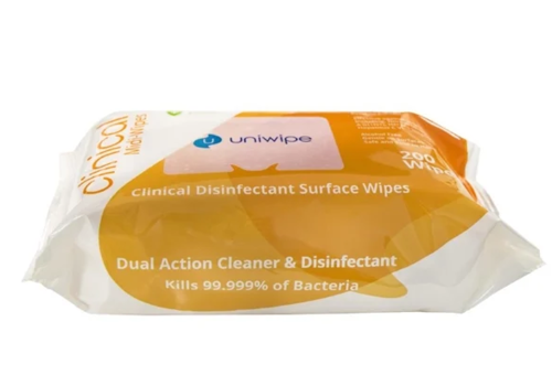  HorecaTraders Lingettes nettoyantes sans alcool Uniwipe (200 pièces) 