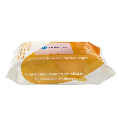  HorecaTraders Uniwipe alkoholfreie Reinigungstücher (200 Stück) 