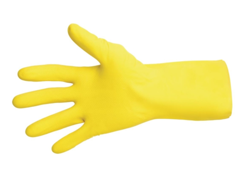  HorecaTraders waterproof work gloves yellow 