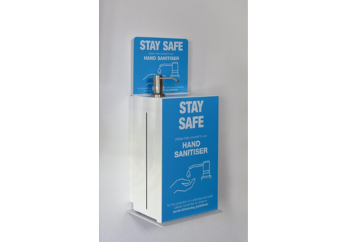  HorecaTraders Distributeur mural de désinfectant pour les mains | 5LL 