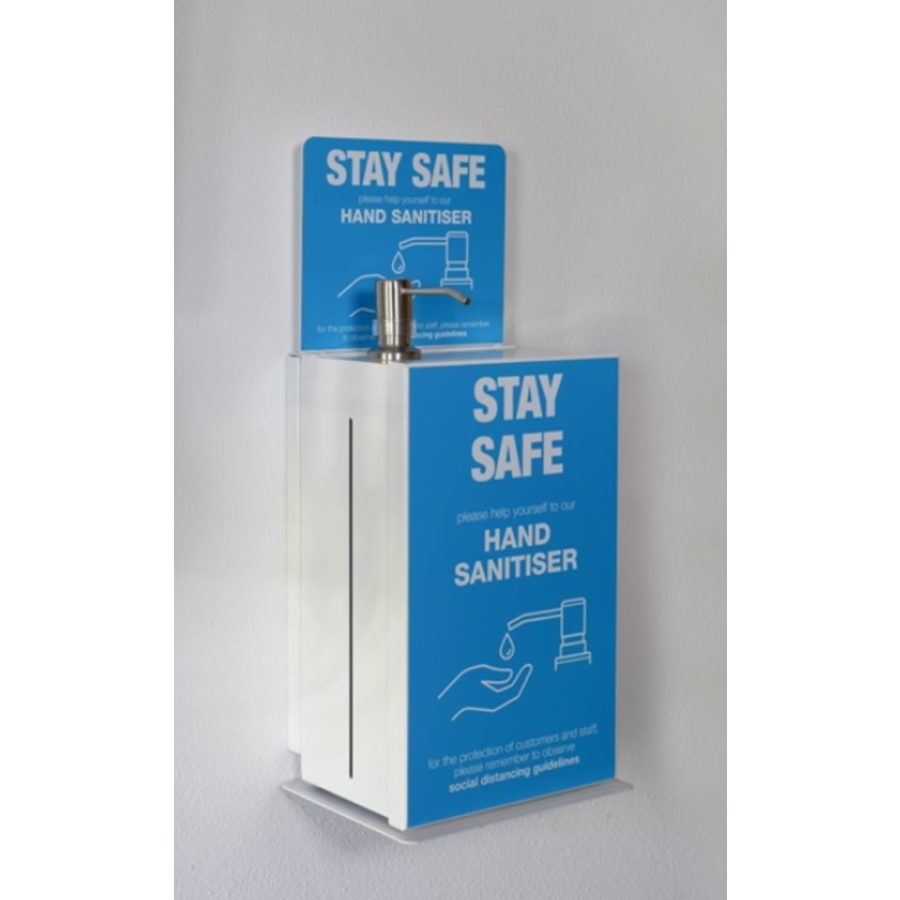 Distributeur mural de désinfectant pour les mains | 5LL