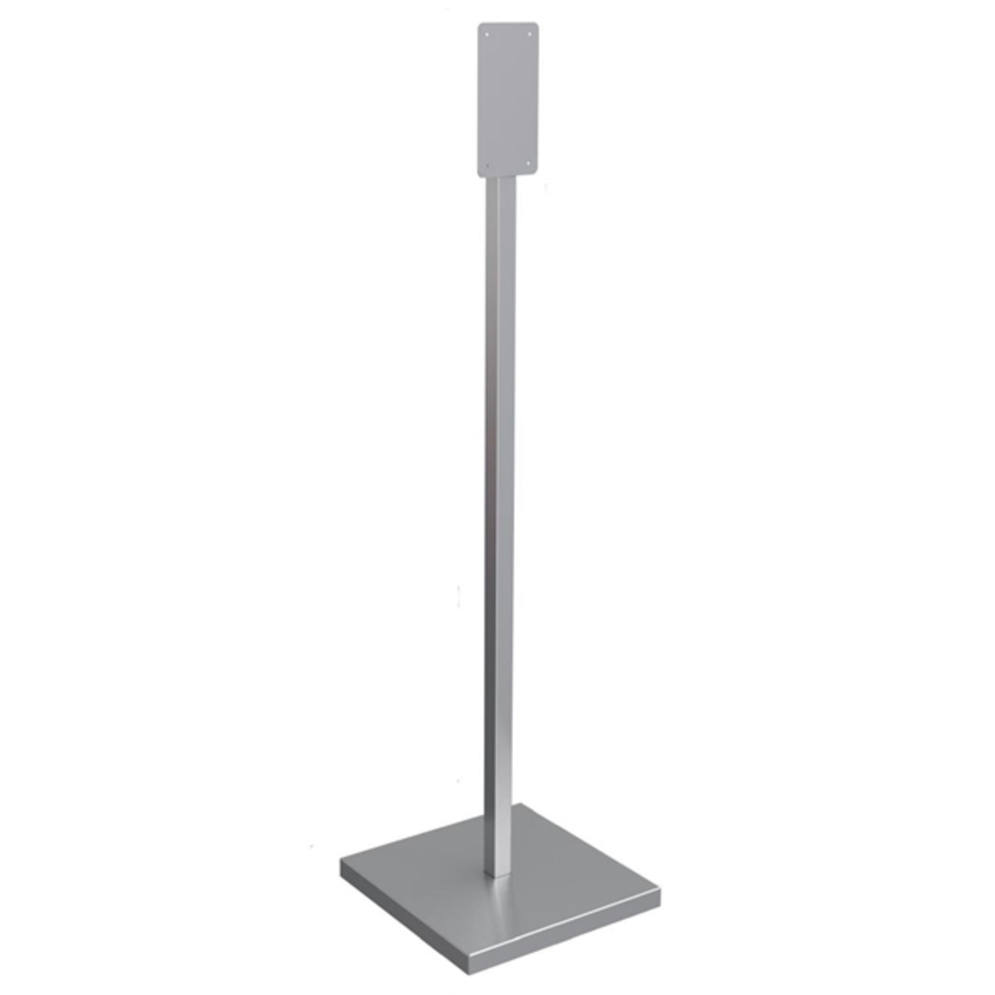 disinfection column base with mounting plate