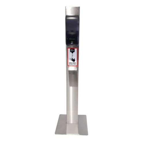  HorecaTraders Hand disinfection column with sensor | Height 140 cm 