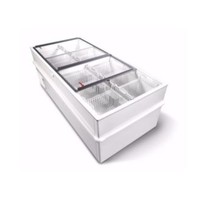 Energy-efficient freezer with sliding windows VT200ES