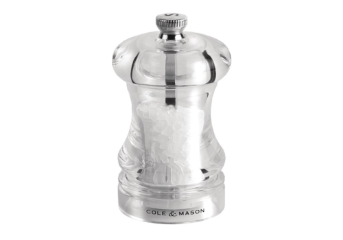  HorecaTraders Moulin à sel à tête rotative | 8,5 cm - 