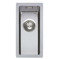 Évier en acier inoxydable brillant | 22 x 44 x 17 cm |